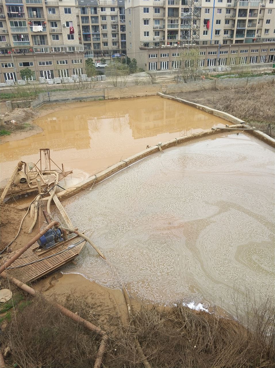 威县沉淀池淤泥清理-厂区废水池淤泥清淤